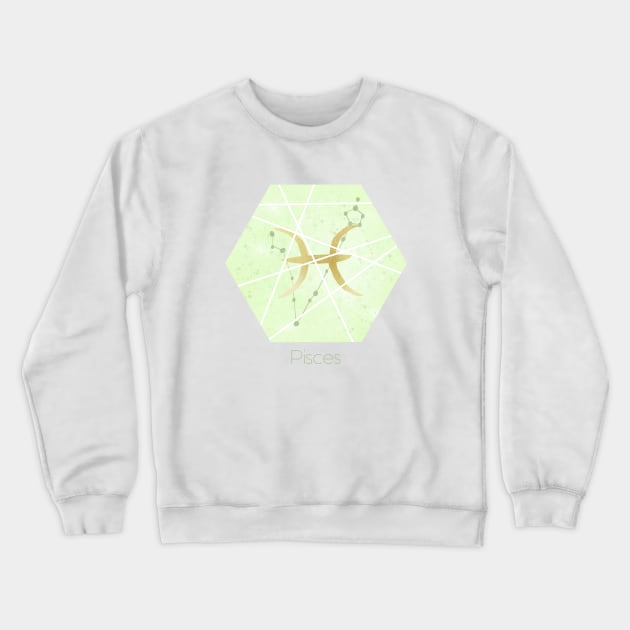 Pisces zodiac sign Crewneck Sweatshirt by Home Cyn Home 